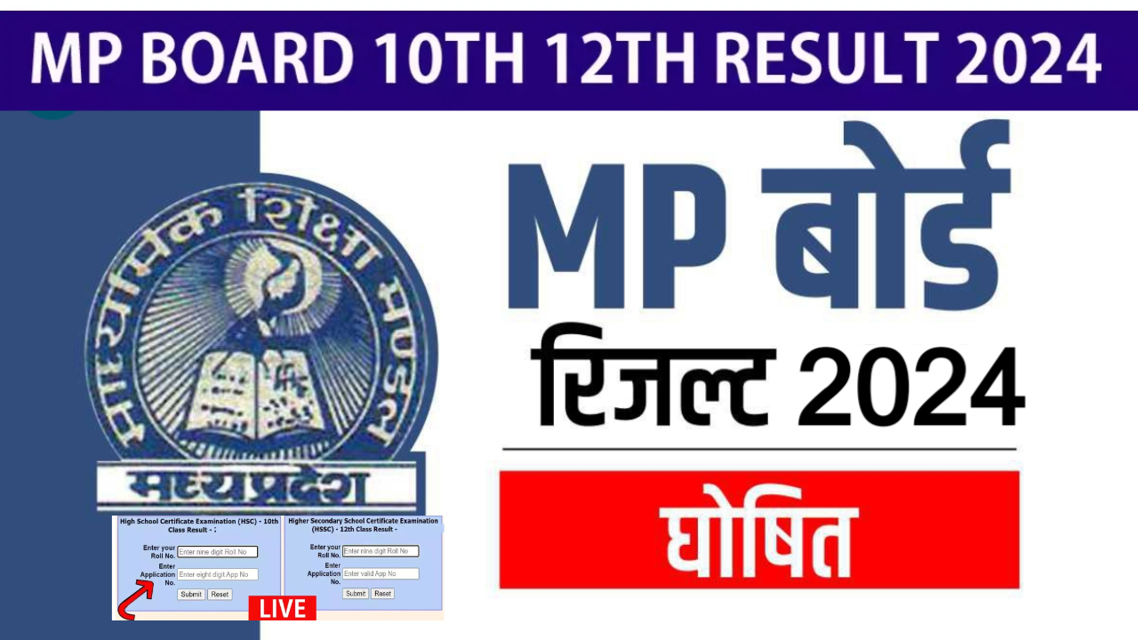 MP Board 10th 12th Results